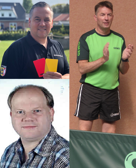 Unsere Schiedsrichter für die Sparte im Einsatz